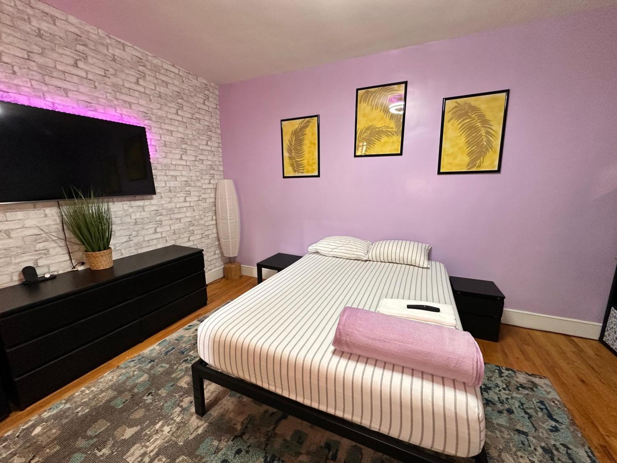 Modern Xl Queen Room Comfort & Character In Harlem New York Exterior photo